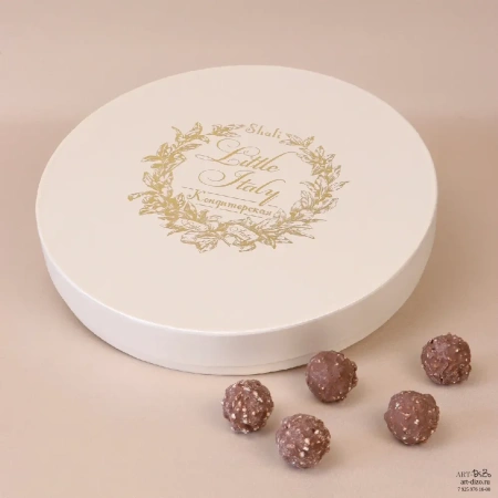  Фотография коробка крышка дно для кондитерской