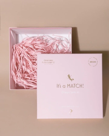 Коробка крышка-дно в нежно розовом цвете с принтом  Фотография коробка крышка-дно в нежно розовом цвете с принтом