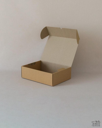 Простая лёгкая упаковка из картона по индивидуальным размерам на заказ