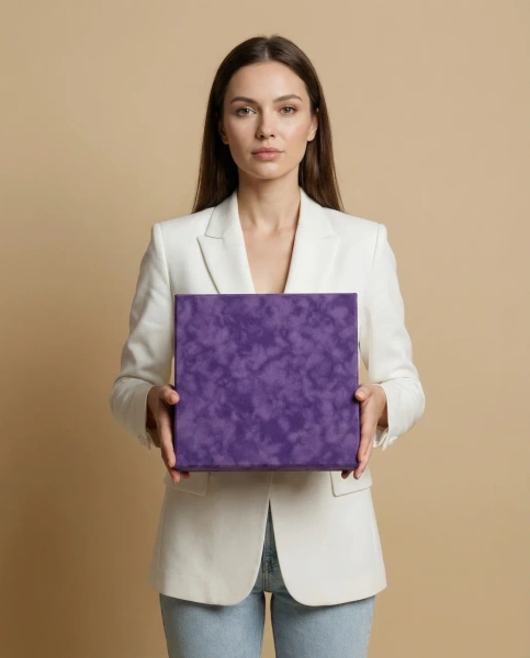  Фотография премиальная подарочная коробка-книга на магнитах с эффектной текстильной отделкой