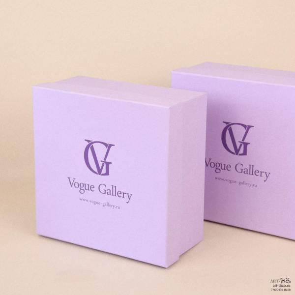  Фотография упаковка для косметики лавандового цвета