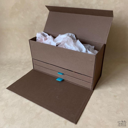 Изготовление необычных брендированных коробок под ключ Индивидуальная упаковка под конфеты на заказ в Москве