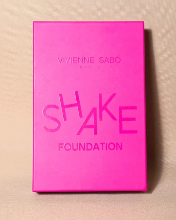  Фотография коробка крышка-дно розовая с ложементом для косметики