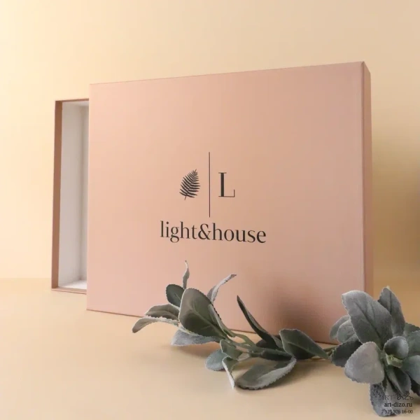  Фотография подарочная коробка крышка-дно на заказ