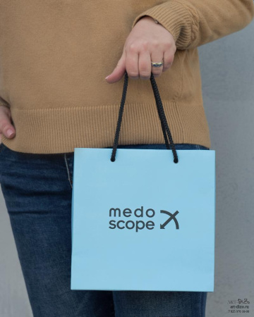 Купить бумажные пакеты с печатью логотипа