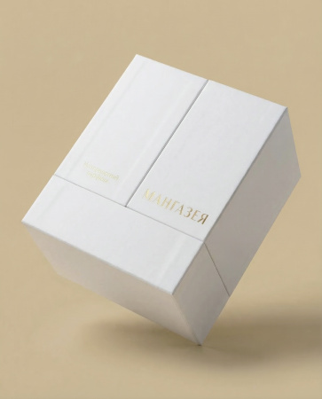  Фотография премиальная подарочная коробка на втулке с раскрывающейся крышкой и магнитной застежкой