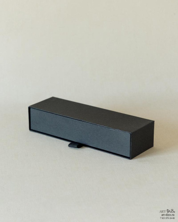 Заказать чёрные коробки с выдвижным дном