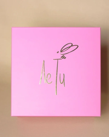  Фотография ярко розовая подарочная коробка для сувениров