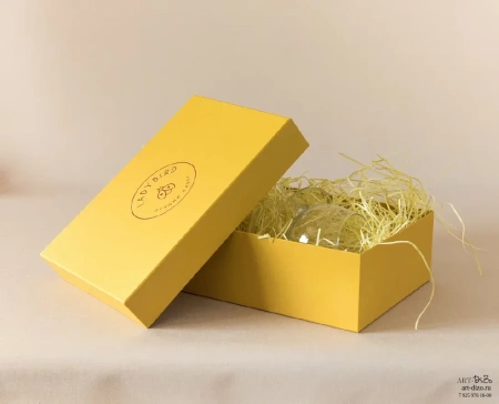  Фотография подарочная коробка крышка-дно для посуды