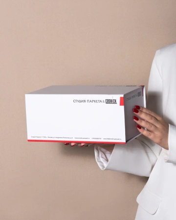  Фотография коробка для промоакций паркетной фабрики