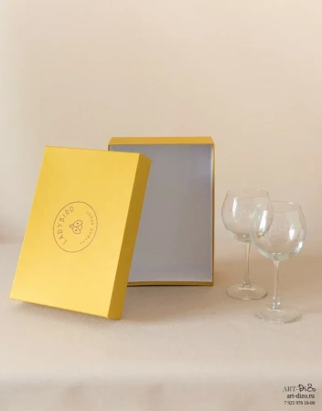  Фотография подарочная коробка крышка-дно для посуды