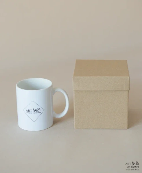  Фотография коробка крышка дно для кружек