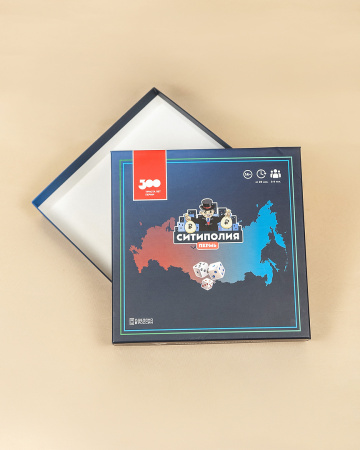  Фотография коробка крышка дно для настольных игр ситиполия