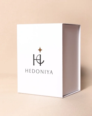  Фотография коробка на магните для бренда ароматических свечей ручной работы