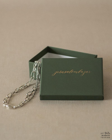 Купить оптом коробки для украшений в дизайнерской бумаге с принтом