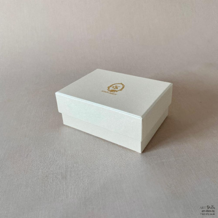Коробка 12×9×5 см Metallic с ложементом под парфюм на заказ от производителя Купить прямоугольные коробки из переплётного картона с логотипом под парфюм, духи, туалетную воду