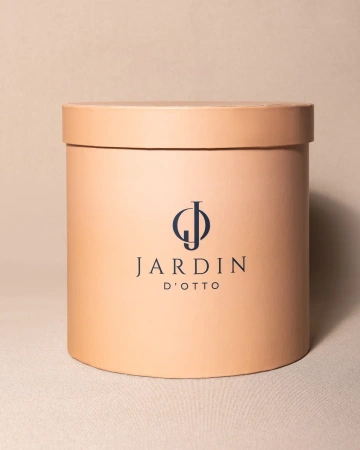  Фотография круглая коробка для премиальной студии флористики