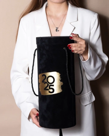  Фотография круглый подарочный тубус с ложементом и ручками