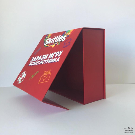  Фотография коробка для промоакций skittles