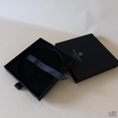 Образцы индивидуальной упаковки производства Арт-Дизо в Москве Коробка 20×20×2.5 см для блюдца под благовония, производство Арт-Дизо на заказ в Москве