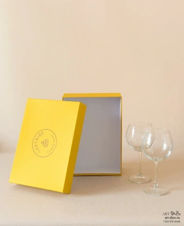  Фотография подарочная коробка крышка-дно для посуды