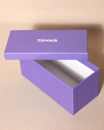  Фотография коробка крышка-дно для банка точка